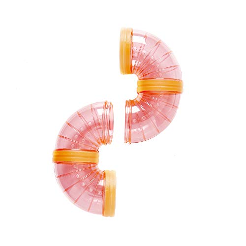 Pet Ting - Tubo para hámster (2 Libras), Color Verde, Rosa, Azul, 0,2 kg