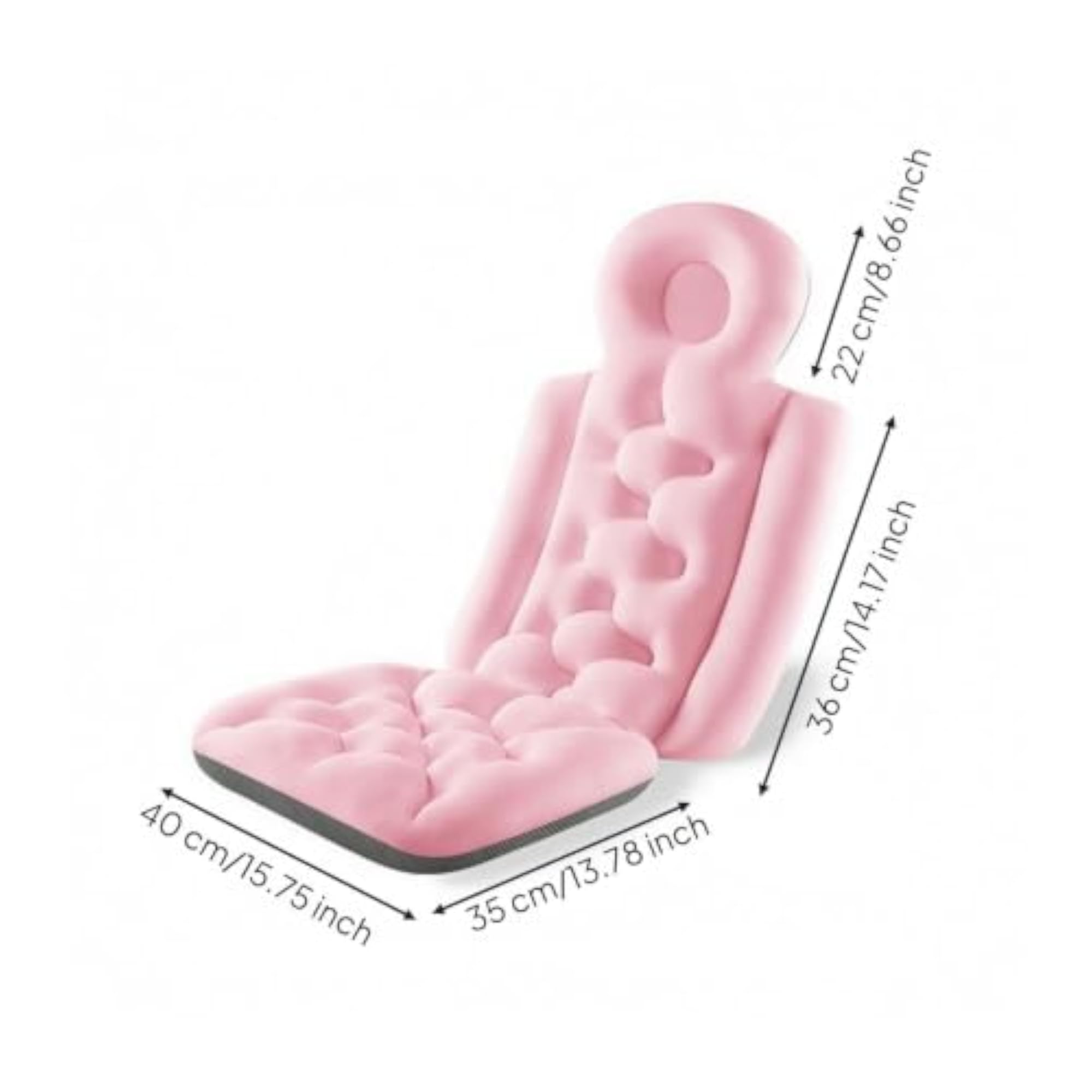 Full Body Bath Pillow, Supportive Bathtub Cushion