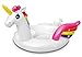 Intex 57266EP Adult Inflatable Unicorn Party Island Pool Lounger Float, White