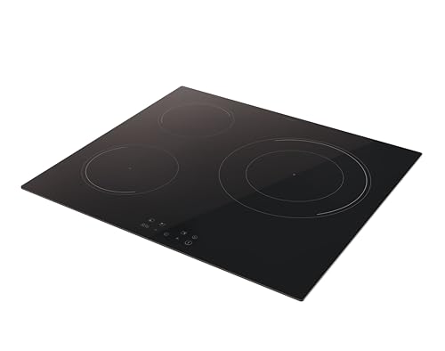 Miniatura 4 de Candy Ci633cbb1 Placa Inducción, 3 Zonas, Paellero 28cm, 60cm, 9 Niveles De Potencia, 7,2kw, Mandos Centrales, Indicador De Calor, Bloqueo Infantil, Alerta Sobrecalentamiento Y Derrames, Negro