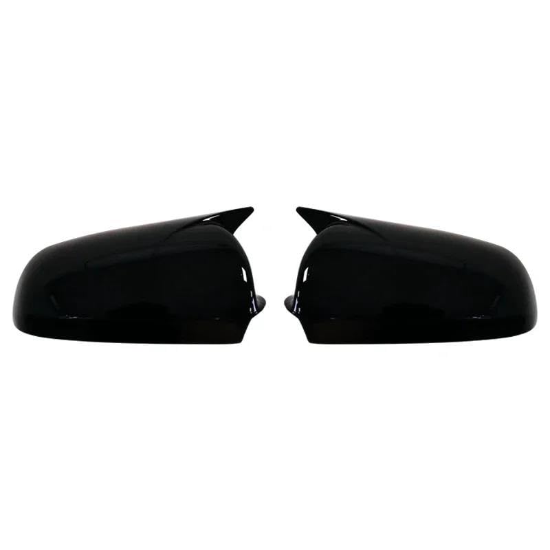 Coque de miroir noir brillant pour Audi A3 A4 A6, finition premium élégante