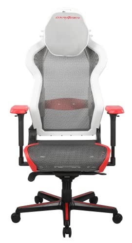 DXRacer AIR R1S-WRNG Silla Para videojuegos - Gris, Blanco