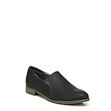 Dr. Scholl's Shoes Womens Rate Loafer Slip On Moc Black Smooth 10 W