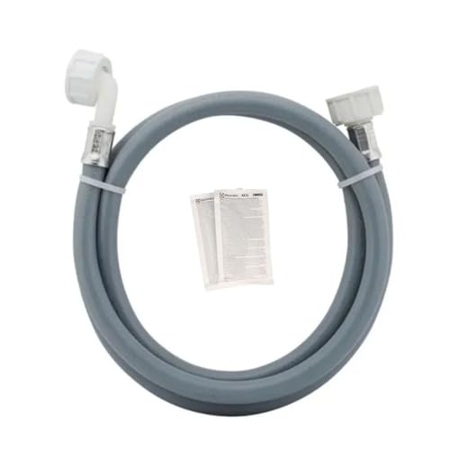 SOS - Manguera de entrada de agua extra larga (5000 mm) con dos bolsas de descalcificador para lavadora TODAS LAS MARCAS 3666356130470
