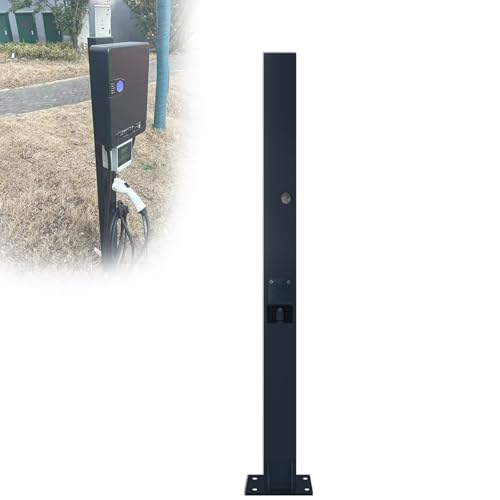 Stojak na ładowarkę do pojazdów elektrycznych – trwały organizer do użytku wewnątrz i na zewnątrz z łatwą instalacją