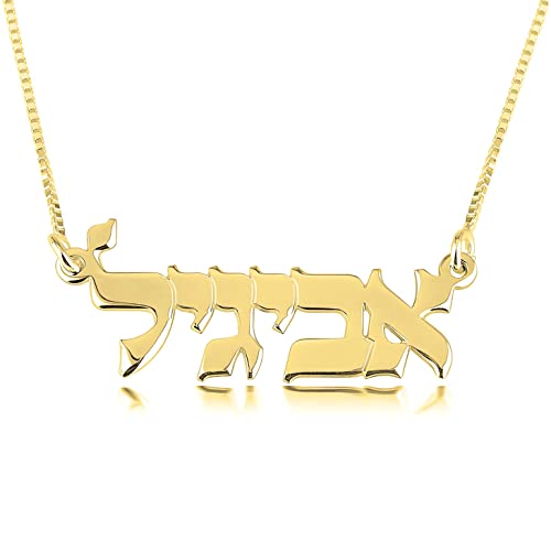 Personalized Name Necklace in Diferent Language Custom English Chinese Arabic Greek Hebrew Japanese Korean Russian Hindi Name Pendant Necklace
