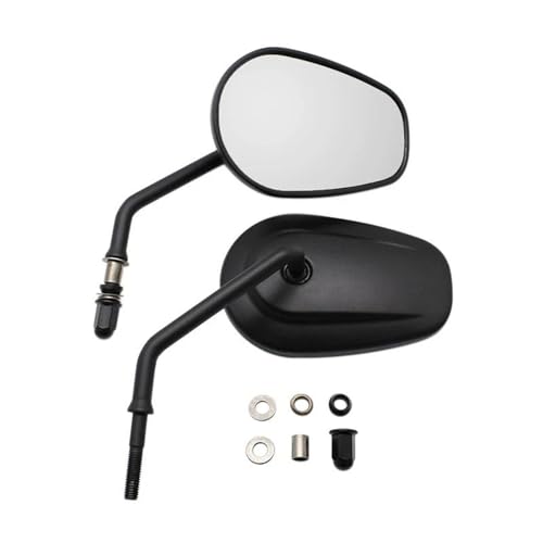 Espejos retrovisores de moto para viajes de carretera en Harley Davidson Softail