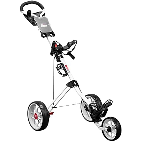 Ezeglide Ranger 3 Wheel Trolley - White Cover