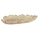 FRCOLOR Plateau à Bijoux Mini Métal Doré Orme Support Bague Créatif et Réutilisable Organisateur Anneaux Élégant pour Maison et Occasions Spéciales