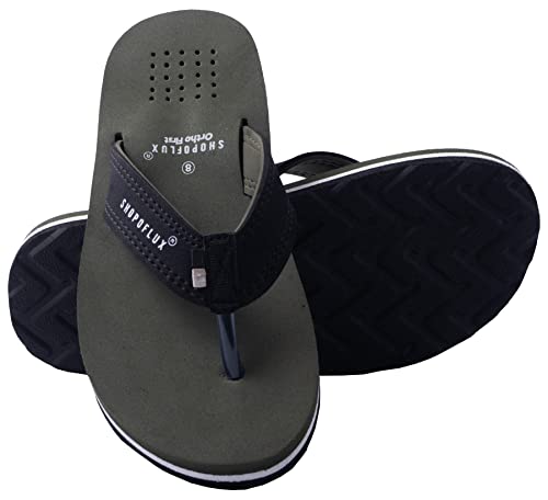 Image of SHOPOFLUX Ortho First Slippers for Men | Orthopaedic Doctor Chappal Flip-Flop Footwear for Boys Heel Pain Daily Use and House Slipper
