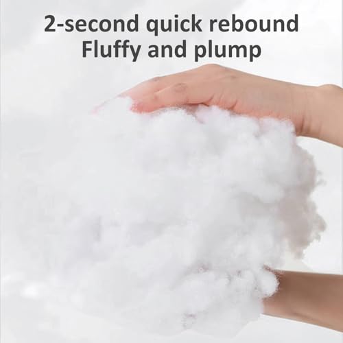 Oreiller de perçage respirant à mémoire de forme lavable avec rembourrage coton élastique - 4