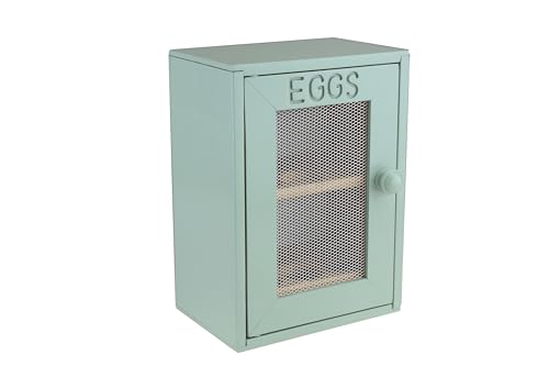 Apollo Wood Egg Cabinet, Mint/Green
