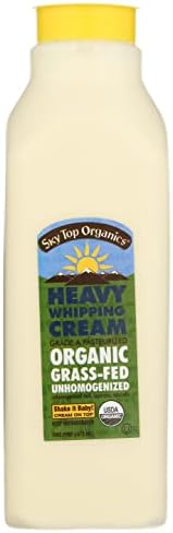 SKY TOP FARM Organic Heavy Whipping Cream, 16 OZ