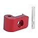 Emoshayoga Aviation Aluminium Leichter hochharter Klapphaken Schnallenstift für XIAOMI M365 / PRO(red)