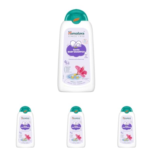 Image of Himalaya Gentle Baby Shampoo with phyto-proteins|No Tears|pH 5.5|200ml (Pack of 4)