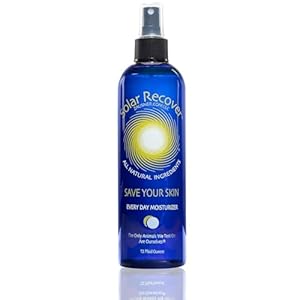 Solar Recover After Sun Moisturizing Spray (12 Ounce) – Hydrating Facial and Body Mist – 2460 Sprays of Sunburn Relief With Vitamin E and Calendula – Lotion Delivered in Water – Made in the USA