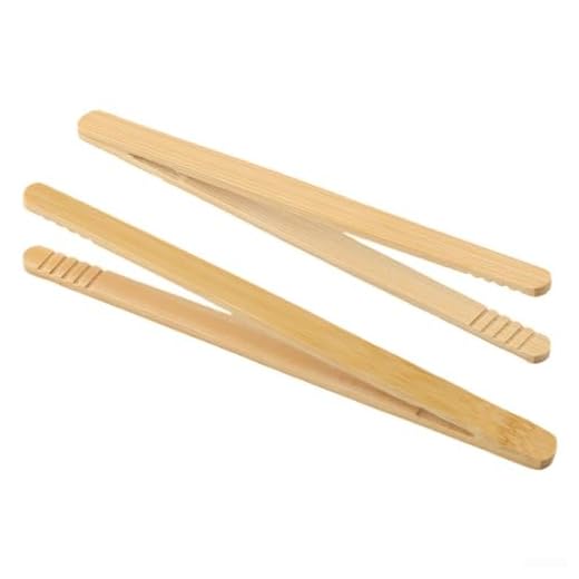HEIBTENY Pinzas para tostadas, tostadora, tostadora, azúcar, té helado, pinzas para recoger, prácticas para el desayuno, para recoger el pan sin quemarse los dedos