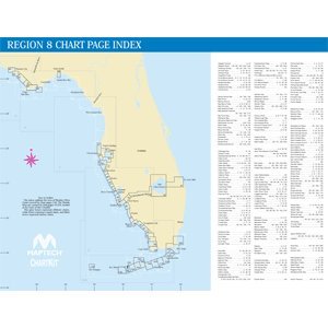 Maptech kart defteri, e lik CDli, Florida West Coast & The Keys