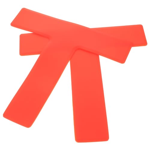 Garneck 2pcs T-Shaped Training Venue Marking Pad for Football Basketball Tennis