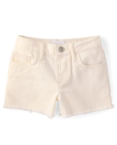 Image of The Children's Place Girls Denim Shortie Shorts
