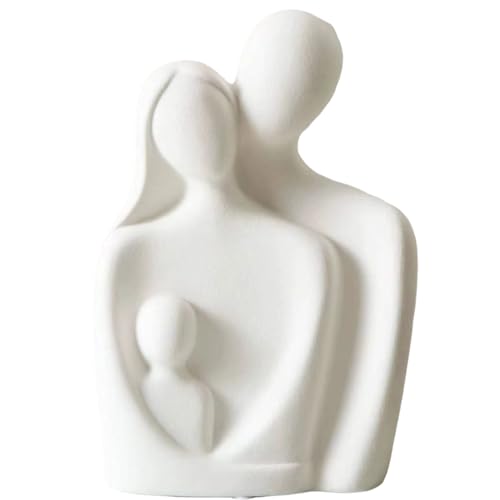 Figuras Familia de 3 en Resina para Decoración