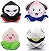 Feidiao 4 pcs Overwatch D.VA Reaper Genji Peluche Peluche Pachimari Oignon Octopus Poupée 18cm