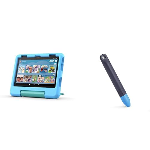 Amazon Fire HD 8 Kids tablet, ages 3-7 (32GB, Blue)