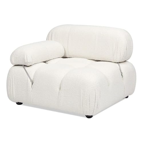 Sillón Modular Lounge Blanco Textil miniatura 1