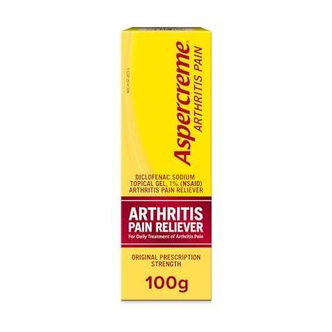 Aspercreme Arthritis Pain Relief Gel for Arthritis & Joint Pain, Non-steroidal Anti-inflammatory Topical Gel with Max-Strength Diclofenac Sodium, 100 g Cover