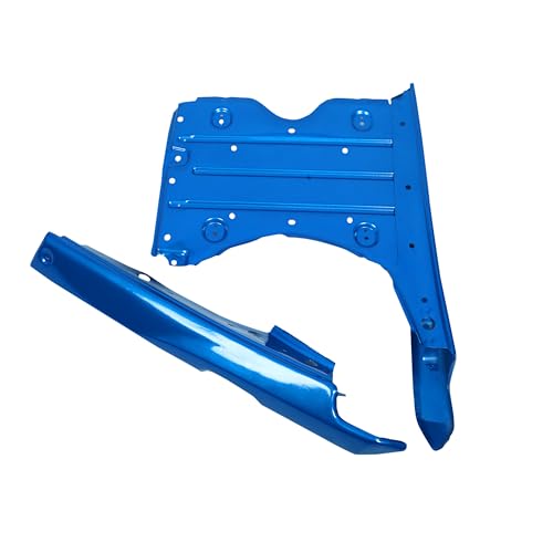 Image of Floor Platform for Honda Activa 3G | ABS Material | Compatible Scooter Floor Body Panel | Trance Blue Metallic