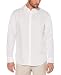 Cubavera Men's Long Sleeve Essential Linen Shirt, Bright White, Large