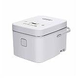 Mini cuiseur de riz, cuif de riz multi-fonction 3L Cuideur de riz, cuiferceur de riz, paglot de santé de séparation de soupe de riz, cuifère de cuiseuse détachable, blanc perlé, vert menthe vert à la
