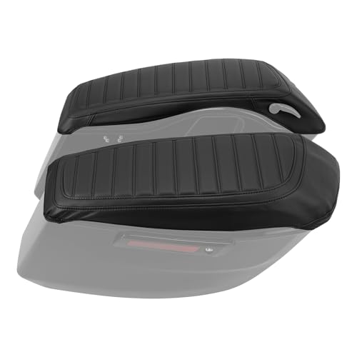 Cubiertas para tapas de alforjas Honeycomb para Harley Davidson Touring miniatura 3