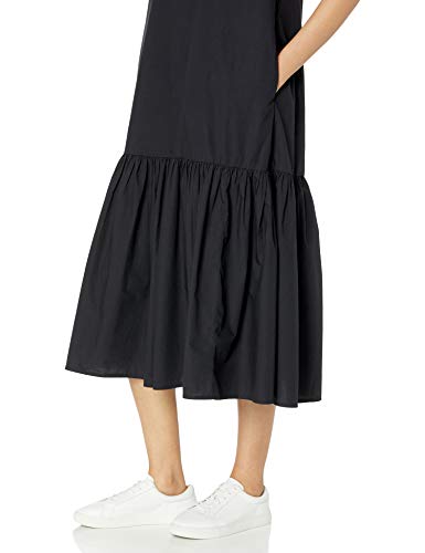 The Drop Women's Ilana Loose Sleeveless Wide-Hem Poplin Maxi Dress3