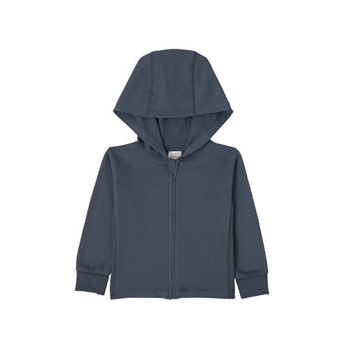 Image of Hanes unisex-baby Pure Comfort Organic Hoodie, French Terry Full-zip Hooded Sweatshirt, Infant Boys & Girls