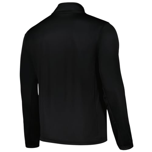 Image of Dunbrooke Men's Royal Buffalo Bills All-Star Tech Quarter-Zip Top