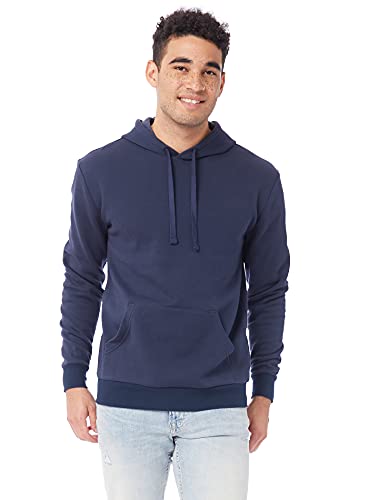 Hoodie Alternative sweat premium coupe ajustée style minimaliste en maille éco-cozy noire