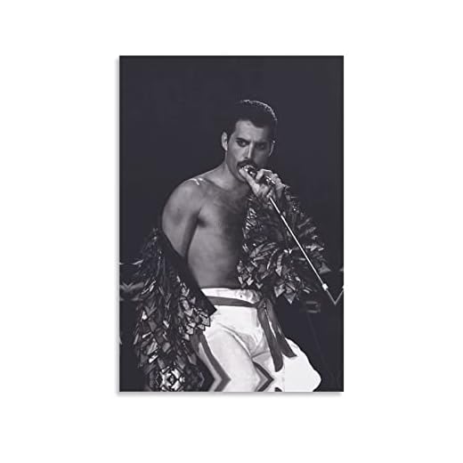 ZKJMFS 60 x 90 cm ingen ram affisch och tryck Freddie Mercury