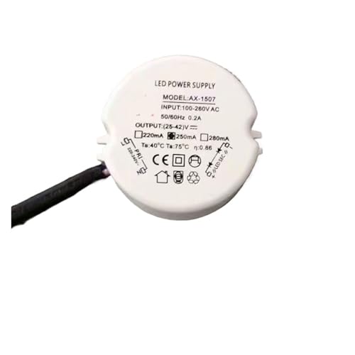 Driver LED 10W 250mA pour réparer un spot sur rail en panne au plafond