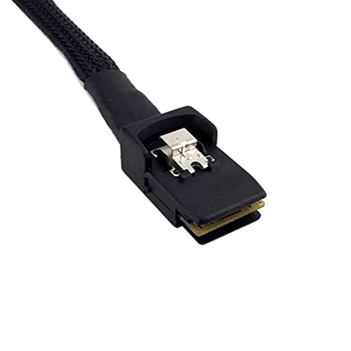 Cable Mini SAS SFF-8087 a 4 SATA 7pin 1M miniatura 5