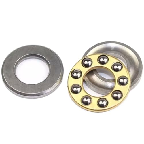 Roulement à billes de butée d'avion mini F3-8M axial métal 3x8x3.5mm