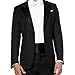 Fashion Men Cummerbund for Tuxedos Suits and Making Fashion Statement At Any Occasion Complete Your Stylish Costume Black