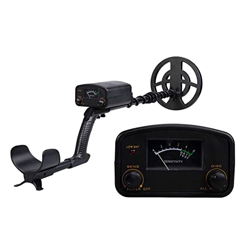 QLOVE Detector De Metales Impermeable Alta Sensibilidad Pantalla LCD 2 Modos con Retroiluminación para Adultos Niños para La Caza del Tesoro Cover