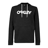 Oakley Pullover Hoodie B1B-Sudadera con Capucha (2.0), Negro/Blanco, L para Hombre