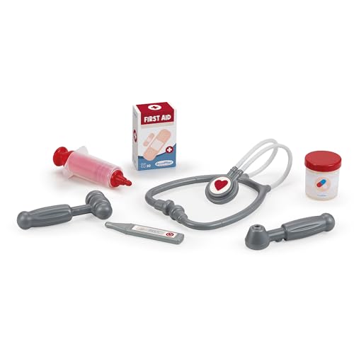 Ecoiffier - Valisette Docteur Enfant 25,5 Cm - 7 Accessoires Médicaux Inclus - Jeu d'imitation - Dès 18 Mois - Jouet pour Enfant - 269 - Garantie France Origine