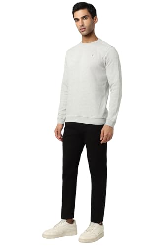 Image of Van Heusen Men Round Neck Cotton Sweatshirt