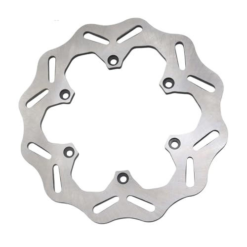 HUISI Motorrad 260MM 220MM Vorne Hinten Bremsscheibe Rotor Set Fit for KTM EXC EXCF SX SXF XC XCF Fit for Husqvarna TE FE TX FX TC FC 125-530cc(Rear Brake Disc)