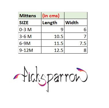 PICKSPARROW Soft Cotton Newborn Baby Mittens Set/Newborn Essentials (Solid White, Pack of 4) (6-9 Months) - Image 4 thumbnail