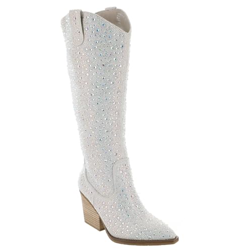 Very G Kady Tall Womens Boot 8 BM US Silver