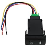 GRIRIW Interruptor de Luz Antiniebla para Automóvil 4 Pines, Kit de Arnés de Cableado Eléctrico de Reemplazo Automotriz Compatible -01 Fj Cruceza, Interruptor para Luces Antiniebla